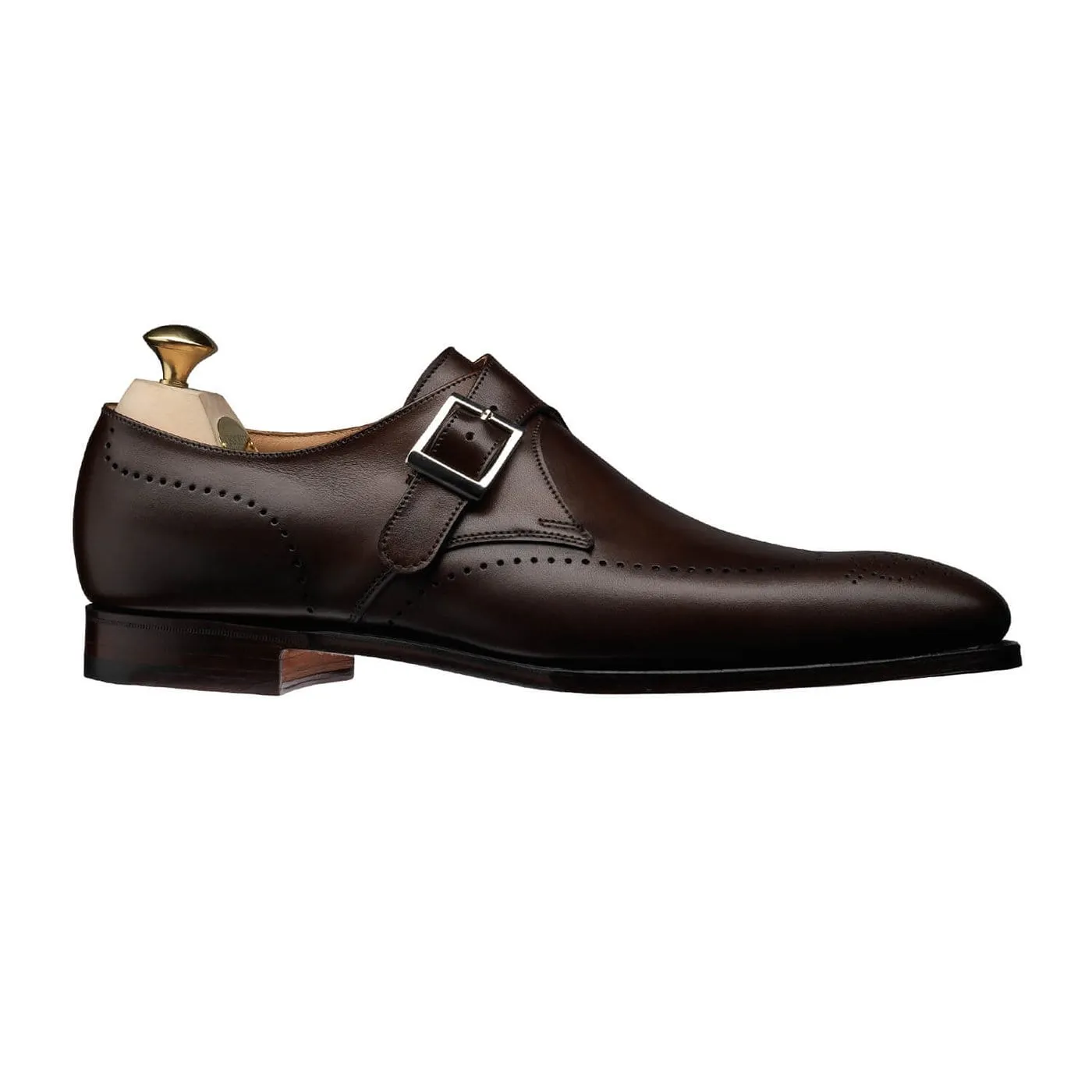 Cobham Dark Brown Burnished Calf sold by Crockett & Jones product image thumbnail 3