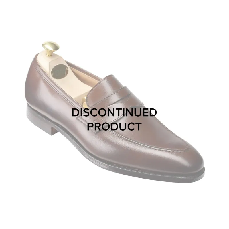 Sydney Dark Brown Burnished Calf made by Crockett & Jones
