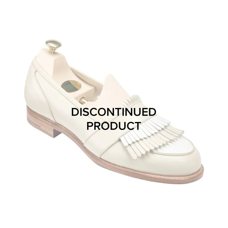 Emma Ivory & White Calf made by Crockett & Jones