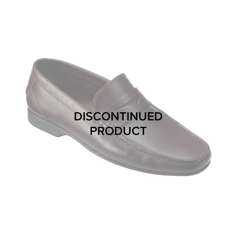 Genoa Dark Brown Antique Calf made by Crockett & Jones