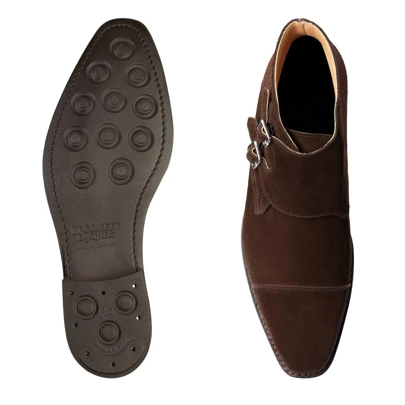 Camberley Dark Brown Suede sold by Crockett & Jones product image thumbnail 2