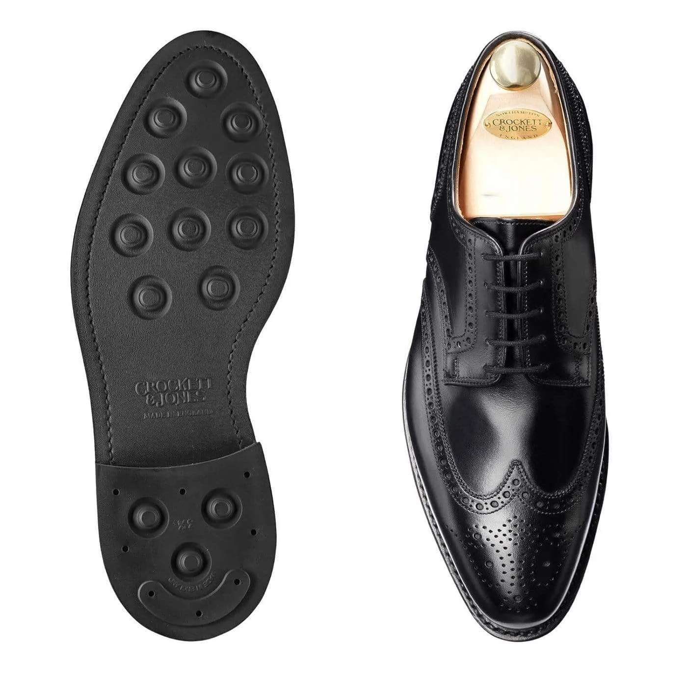 Swansea Black Calf sold by Crockett & Jones product image thumbnail 2