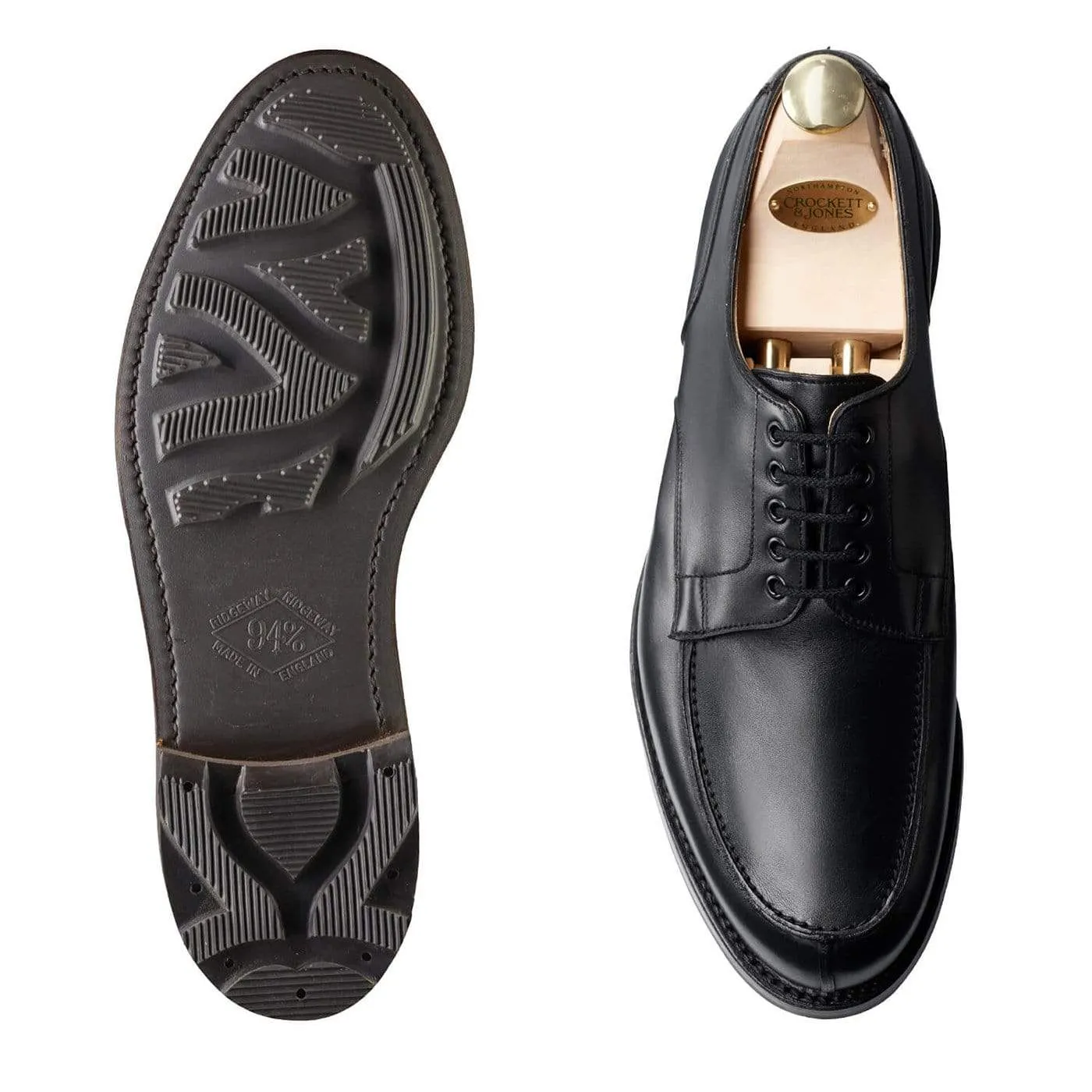 Wexford Black Wax Calf sold by Crockett & Jones product image thumbnail 2