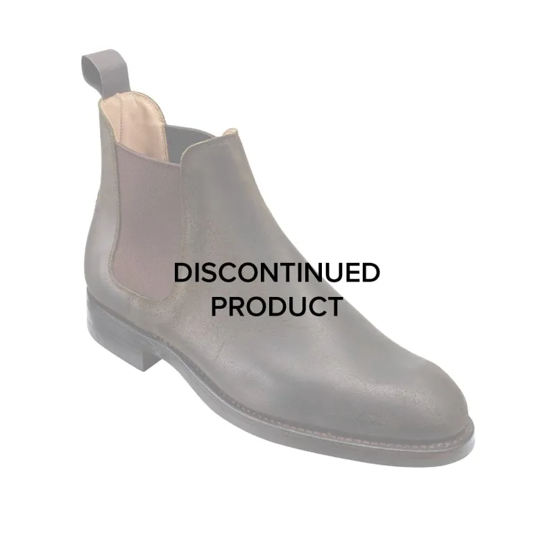 Chelsea 5 Green Rough-Out Suede made by Crockett & Jones