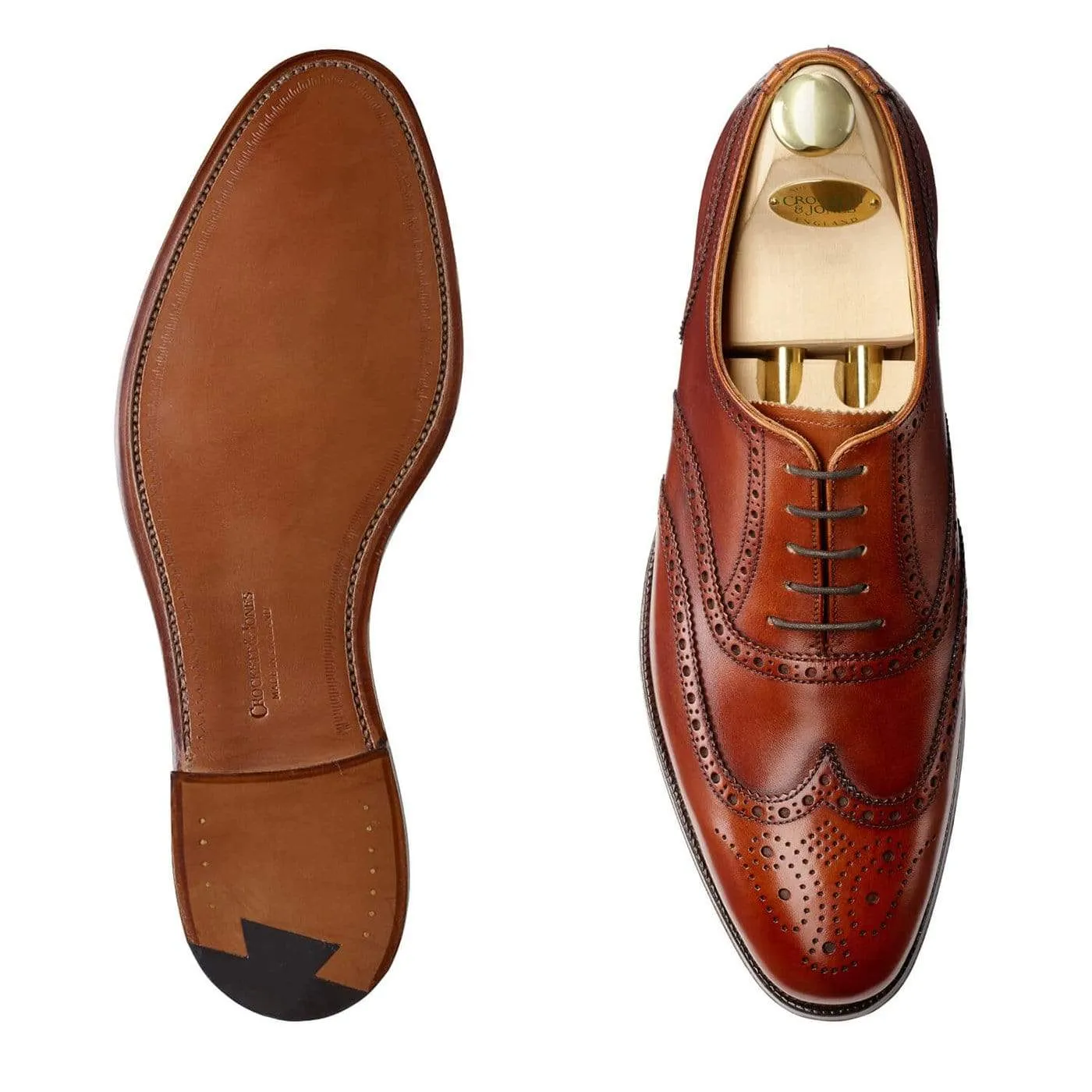 Finsbury Chestnut Burnished Calf sold by Crockett & Jones product image thumbnail 2