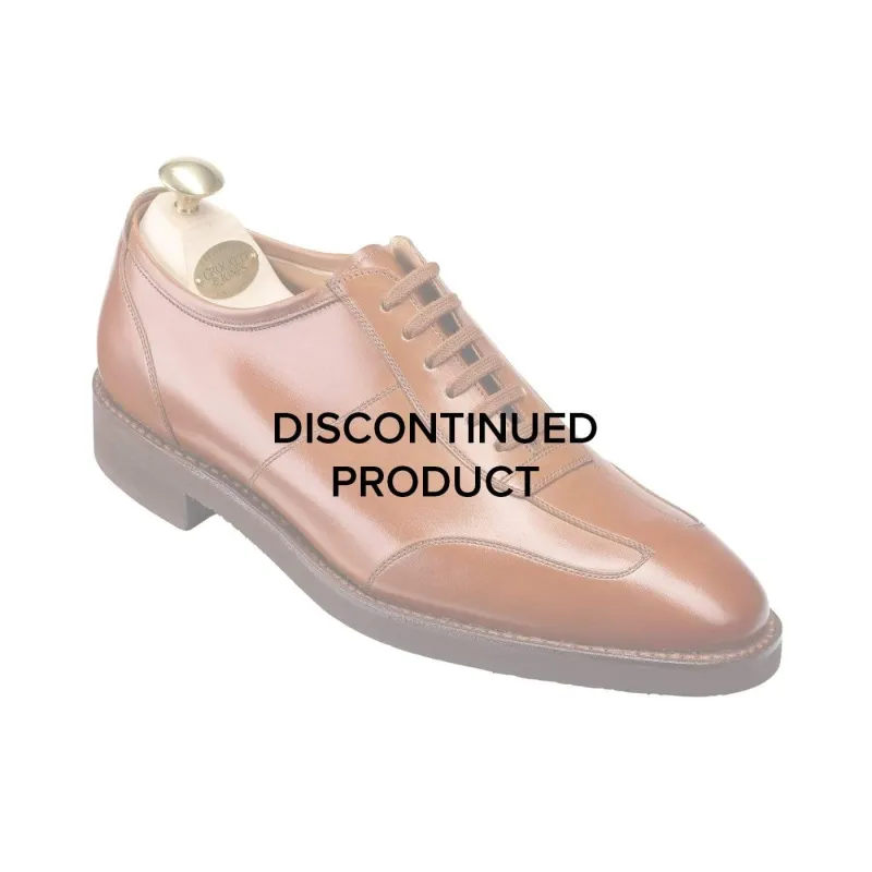 Truro Mahogany Burnished Calf made by Crockett & Jones