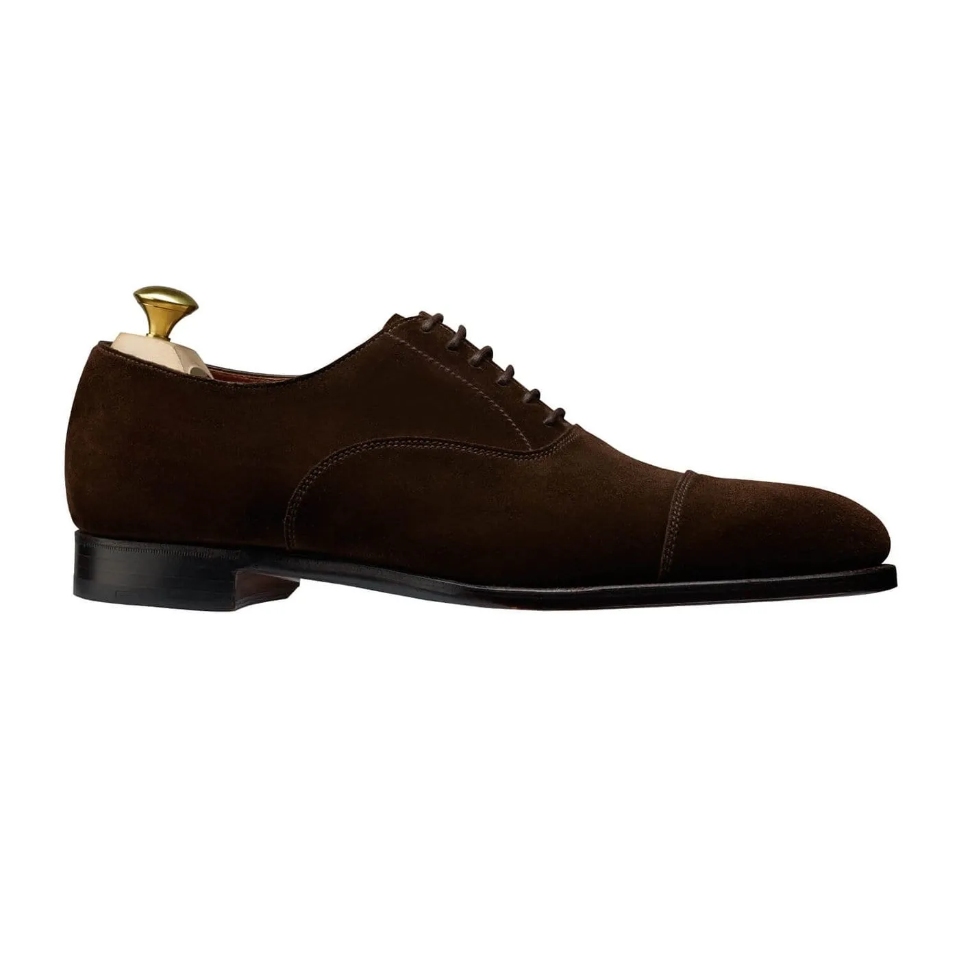 Lonsdale Dark Brown Calf Suede sold by Crockett & Jones product image thumbnail 3