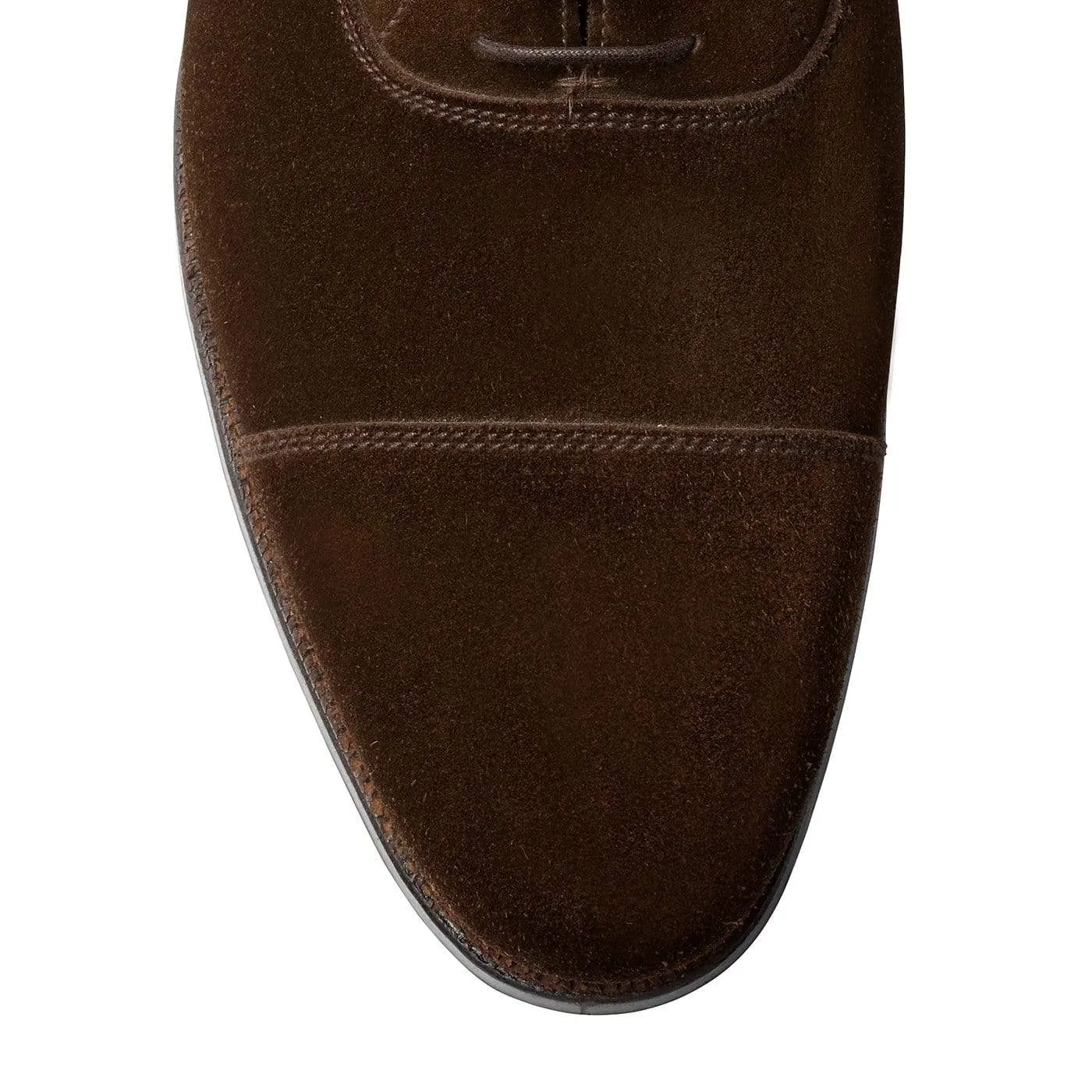 Lonsdale Dark Brown Calf Suede sold by Crockett & Jones product image thumbnail 4