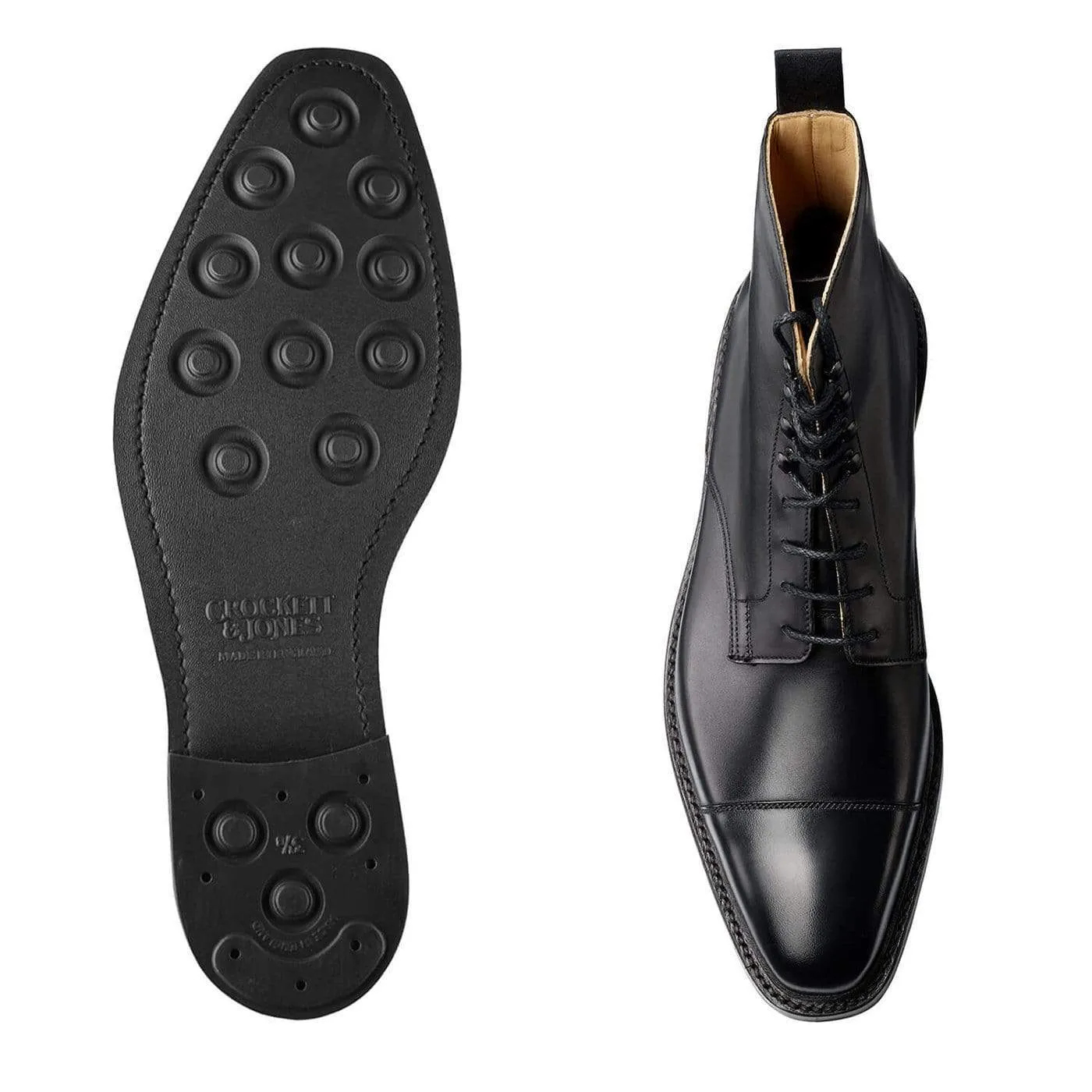 Northcote Black Wax Calf sold by Crockett & Jones product image thumbnail 2