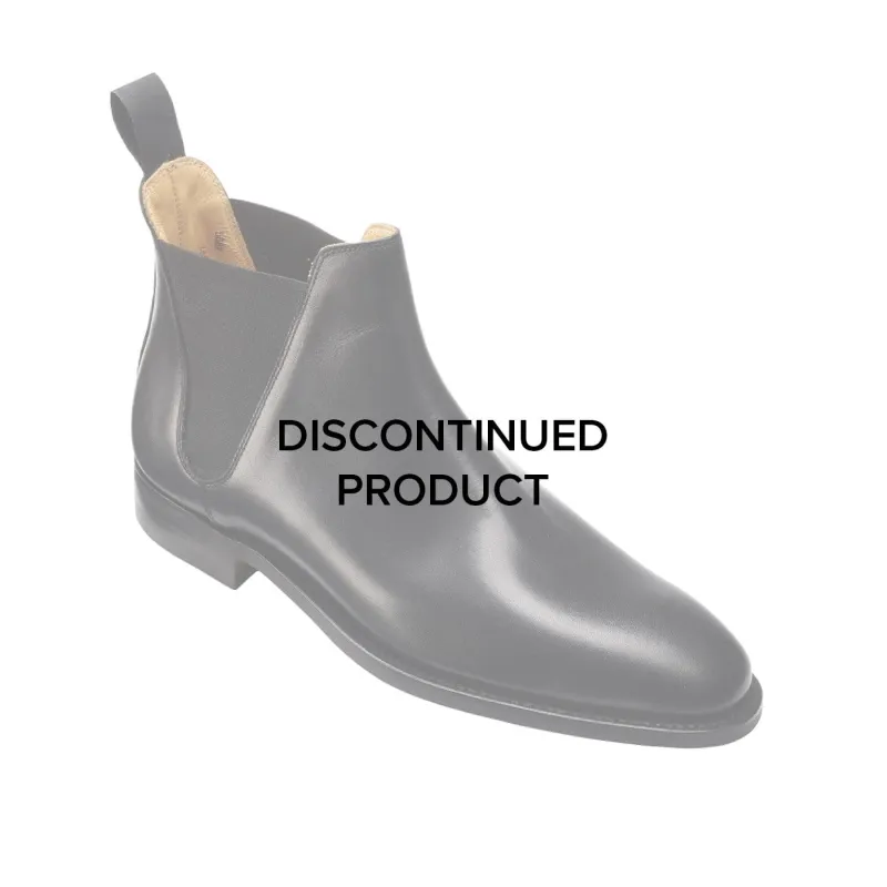 Chelsea 8 Black Wax Calf made by Crockett & Jones