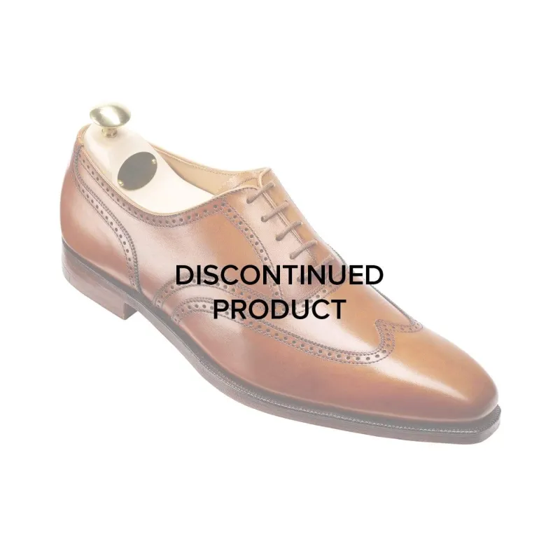 Drummond Tan Burnished Calf made by Crockett & Jones