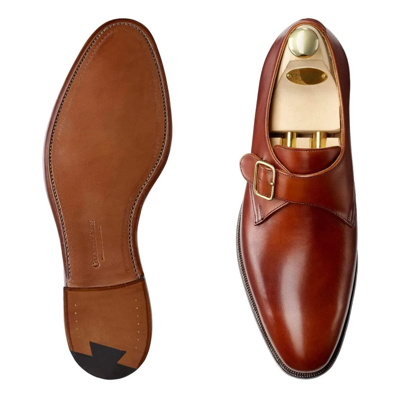 Malvern Chestnut Burnished Calf sold by Crockett & Jones product image thumbnail 2