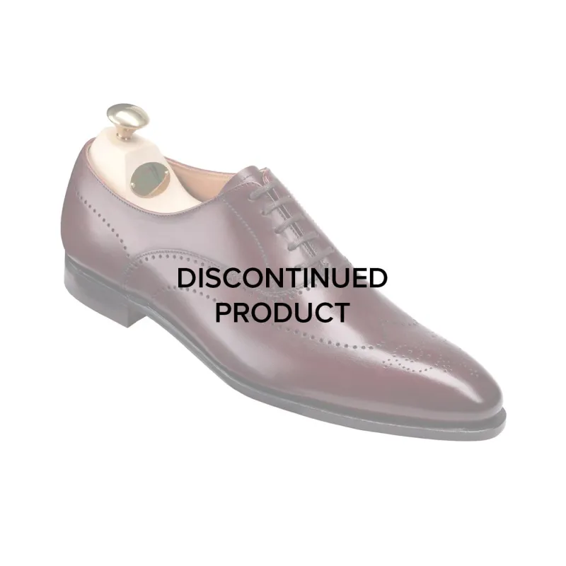 Weybridge Burgundy Antique Calf made by Crockett & Jones