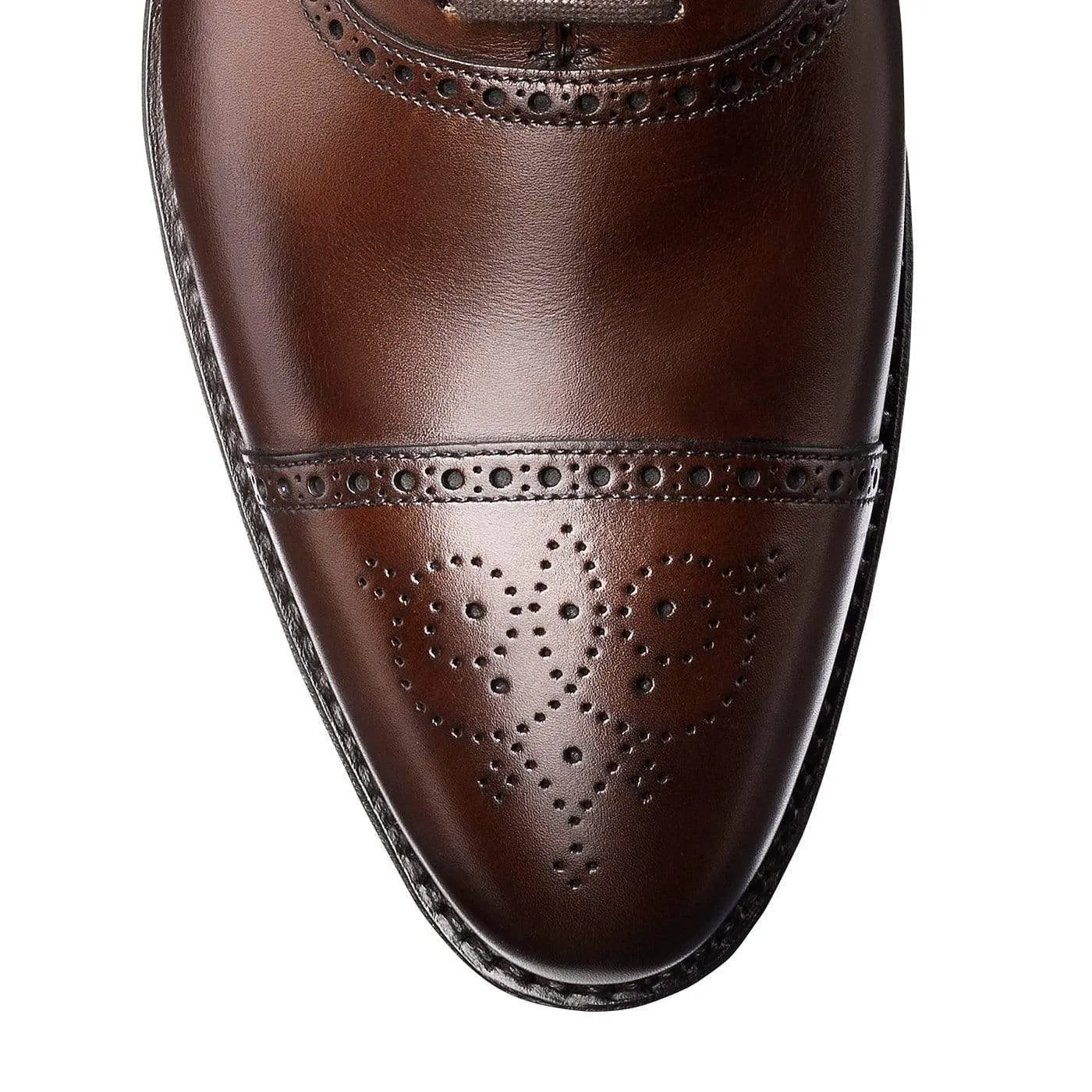 Malton Dark Brown Burnished Calf sold by Crockett & Jones product image thumbnail 4