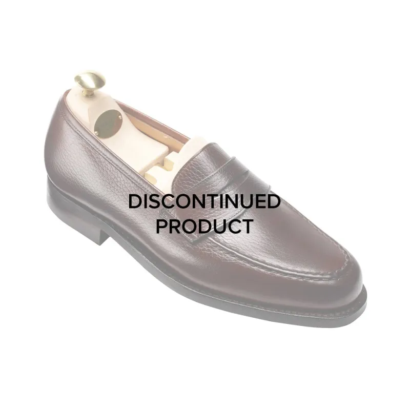 Boston Dark Brown Country Calf Grain sold by Crockett & Jones