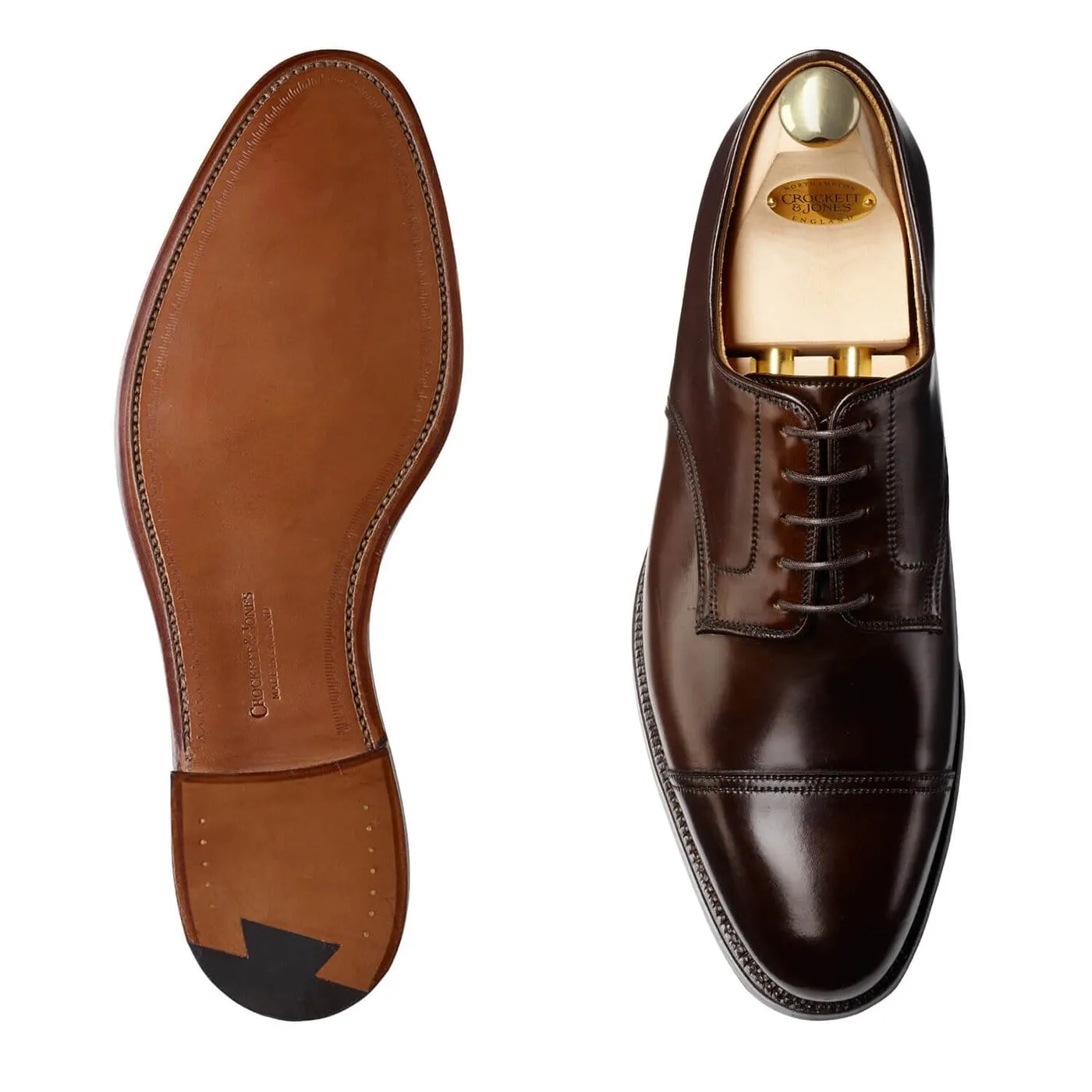 Bradford Dark Brown Cordovan sold by Crockett & Jones product image thumbnail 2