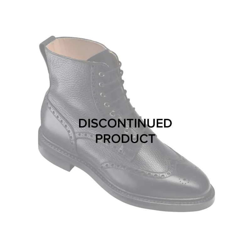 Grace Black Wax Calf & Black Country Calf made by Crockett & Jones