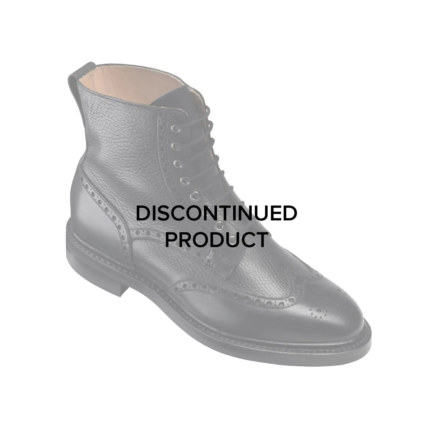 Grace Black Wax Calf & Black Country Calf sold by Crockett & Jones