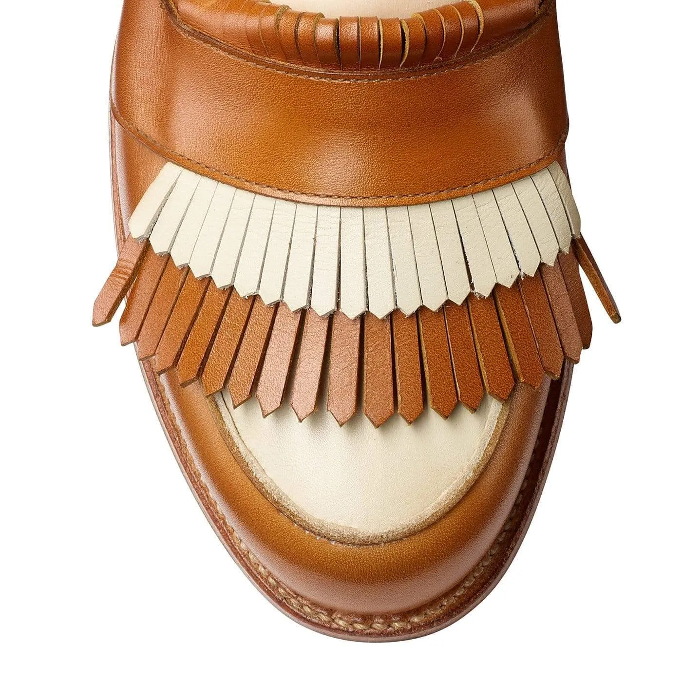 Emma Ivory & Tan Calf sold by Crockett & Jones product image thumbnail 4