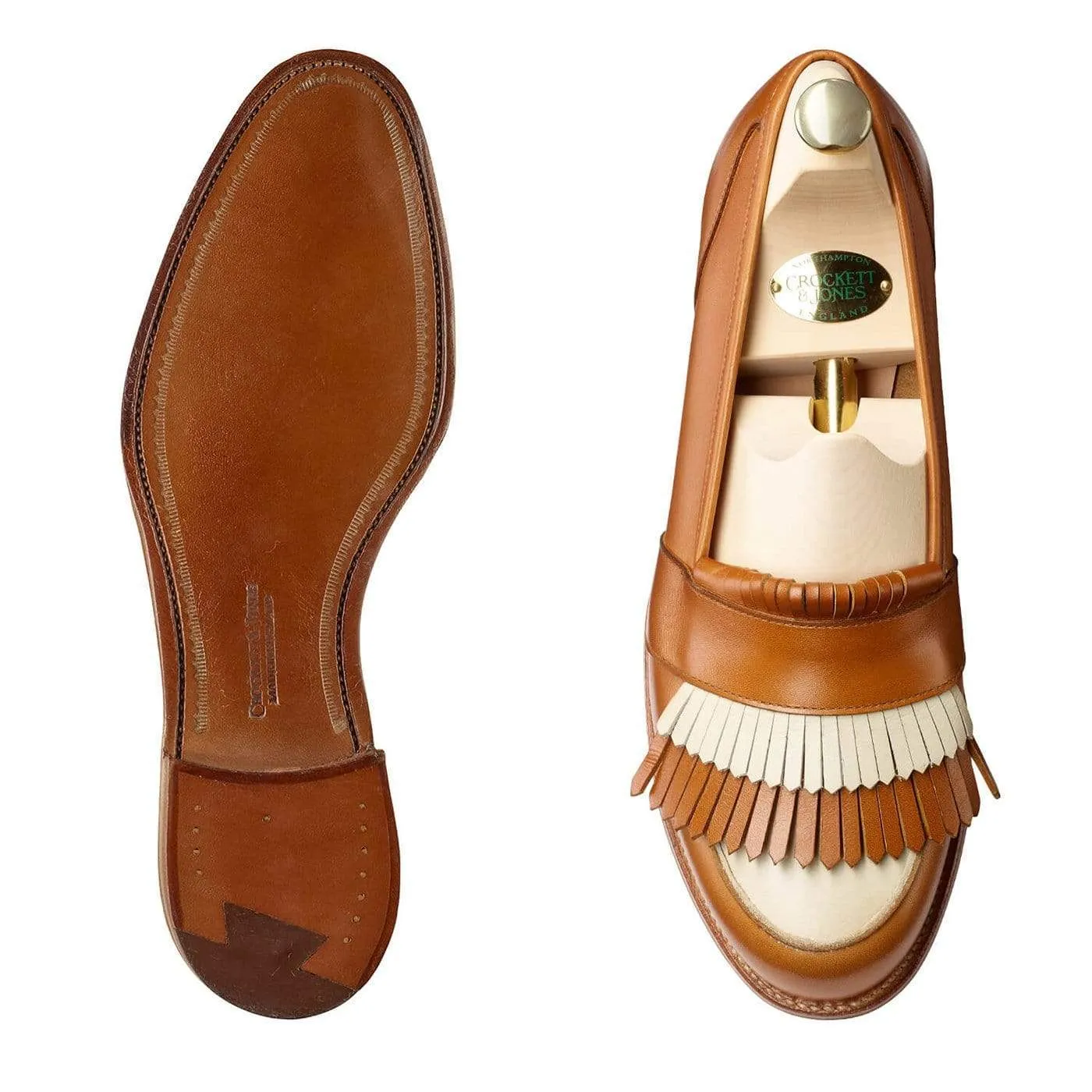 Emma Ivory & Tan Calf sold by Crockett & Jones product image thumbnail 2