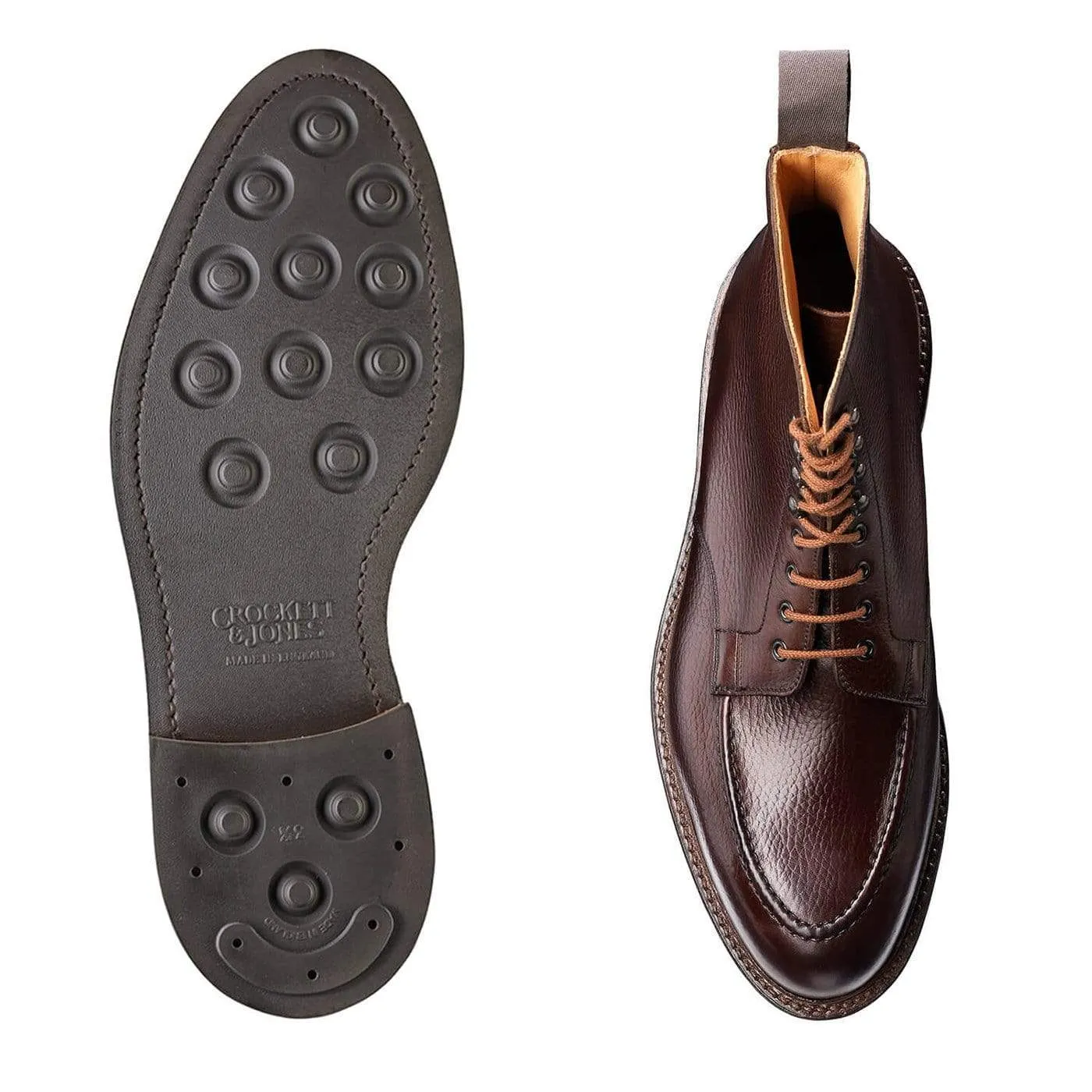 Galway 2 Dark Brown Country Calf Grain sold by Crockett & Jones product image thumbnail 2