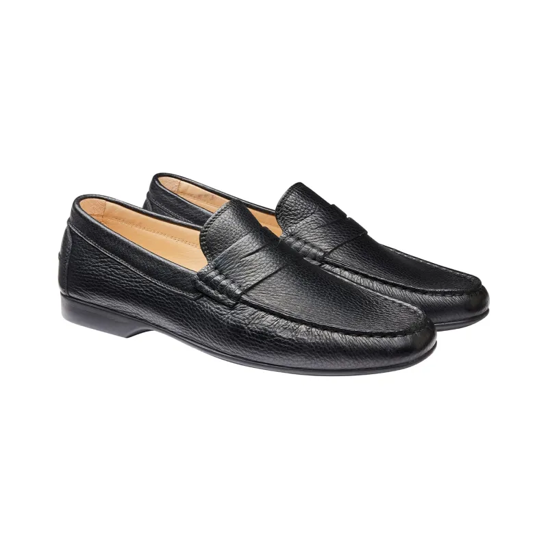 Genoa Black Grain made by Crockett & Jones