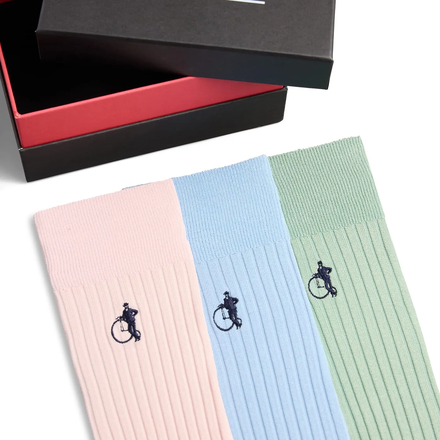 Simply Sartorial 3 Pair Pastel sold by Crockett & Jones product image thumbnail 2