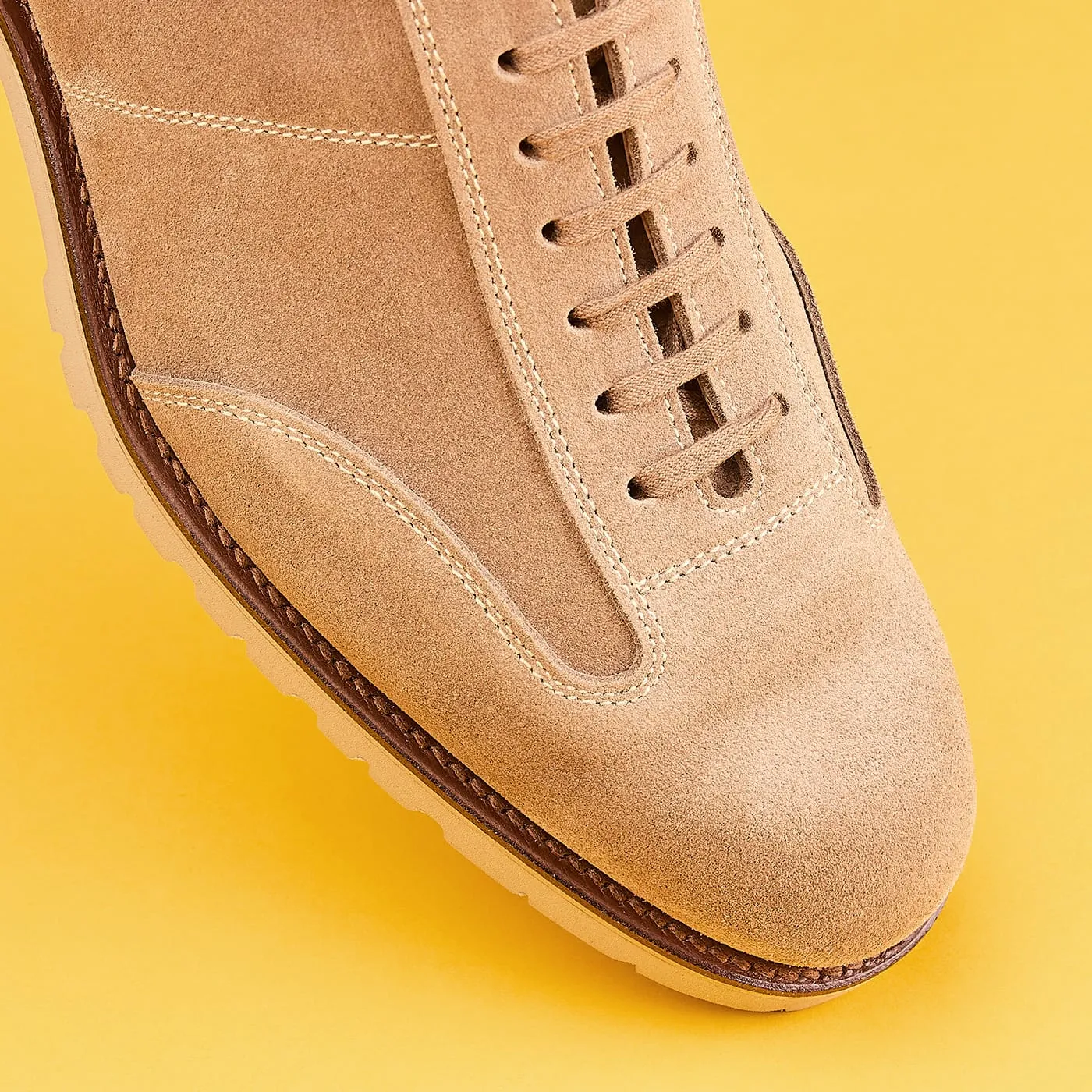 Bowland Taupe Reverse Butt Suede sold by Crockett & Jones product image thumbnail 4