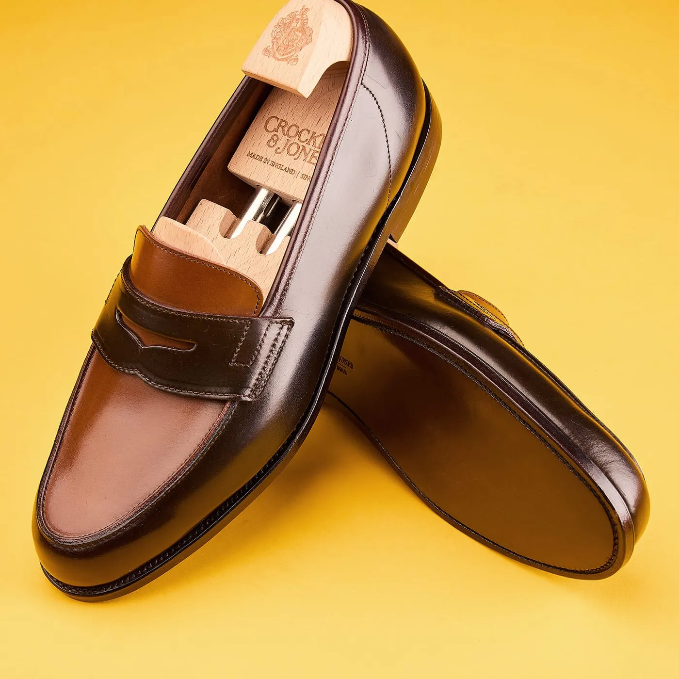 Richmond 2 Dark Brown & Whisky Cordovan sold by Crockett & Jones product image thumbnail 3