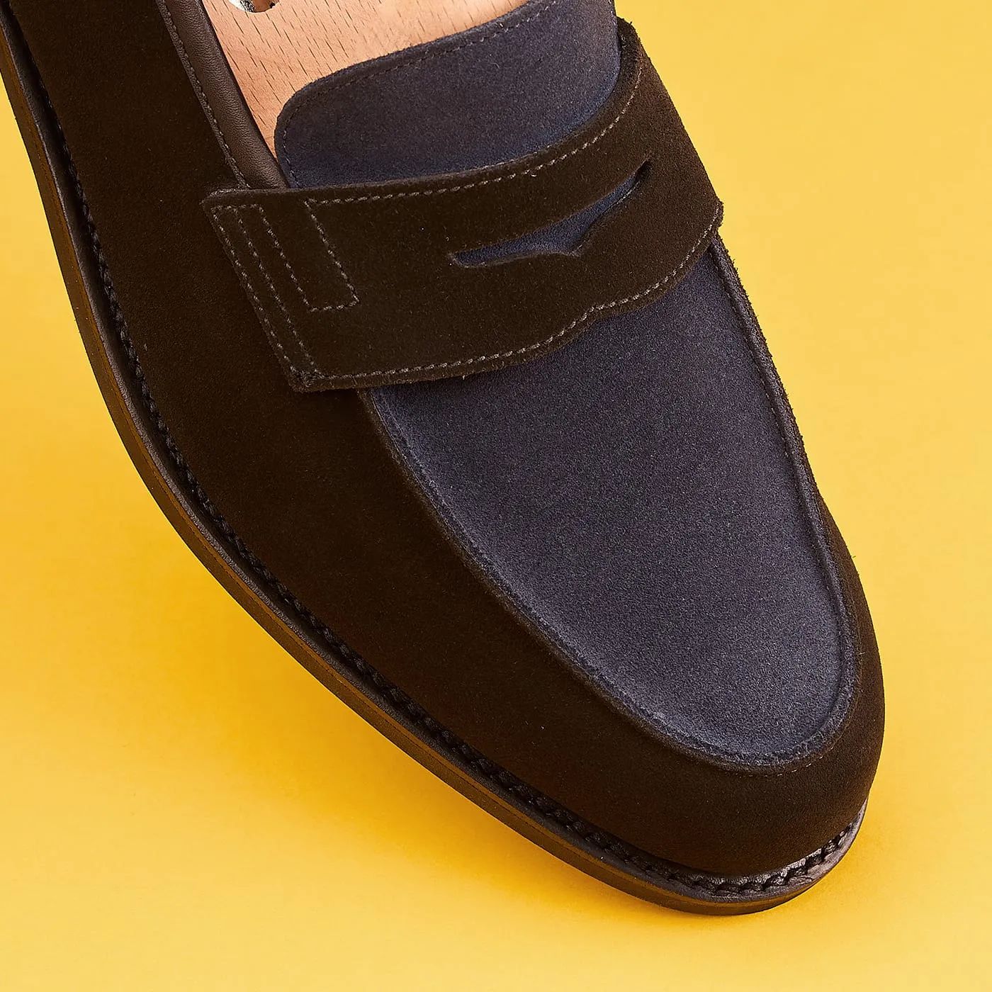 Richmond 2 Black & Ocean Suede sold by Crockett & Jones product image thumbnail 4