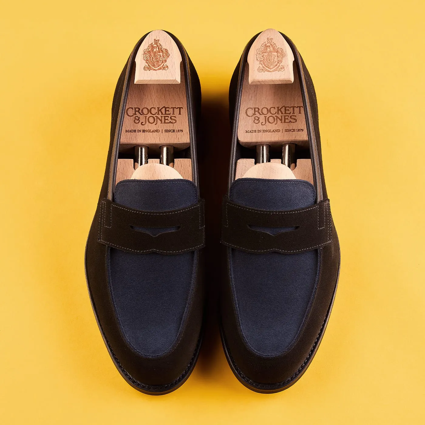 Richmond 2 Black & Ocean Suede sold by Crockett & Jones product image thumbnail 2