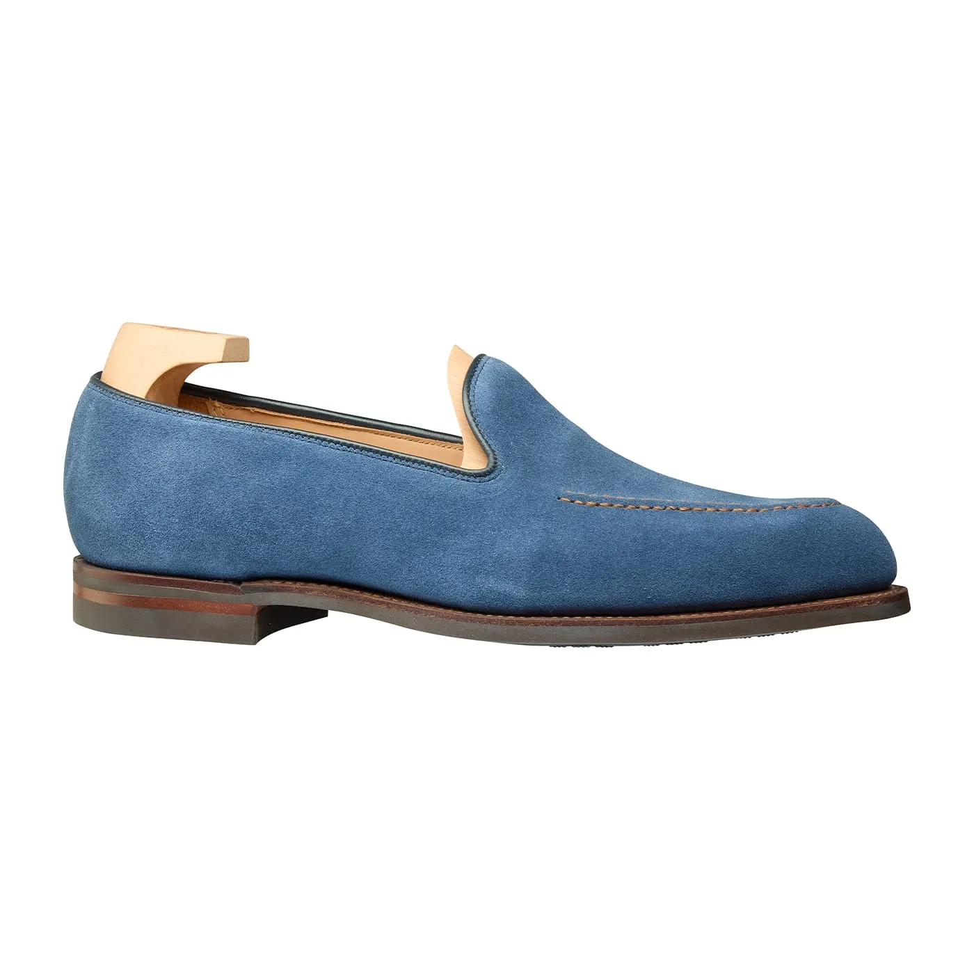 Camden Mid Blue Suede sold by Crockett & Jones product image thumbnail 3