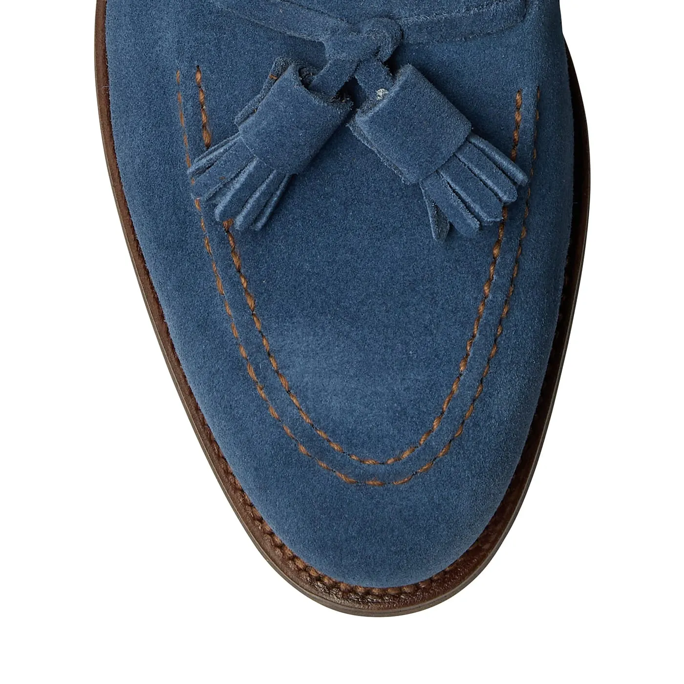 Jersey Mid Blue Suede sold by Crockett & Jones product image thumbnail 4
