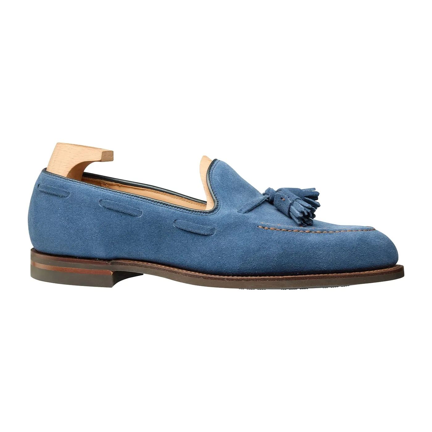 Jersey Mid Blue Suede sold by Crockett & Jones product image thumbnail 3