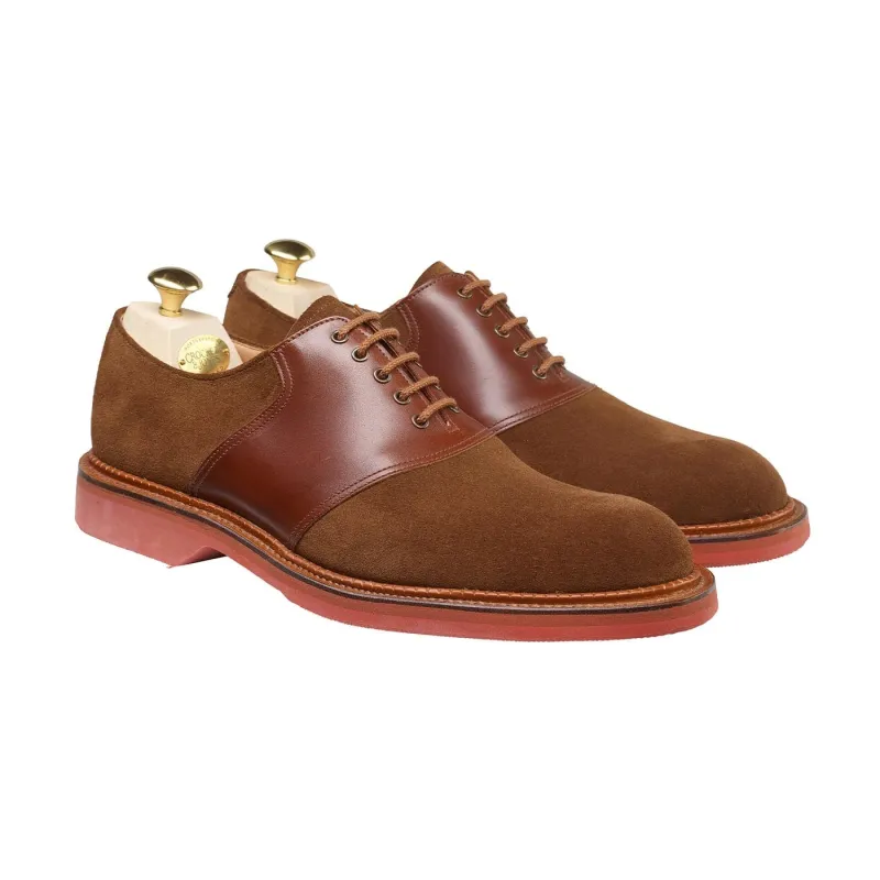 Penn Snuff Suede & Bracken Calf made by Crockett & Jones
