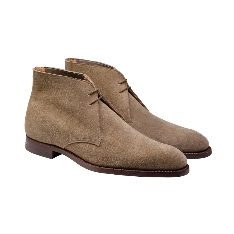 Sulgrave Khaki Suede made by Crockett & Jones
