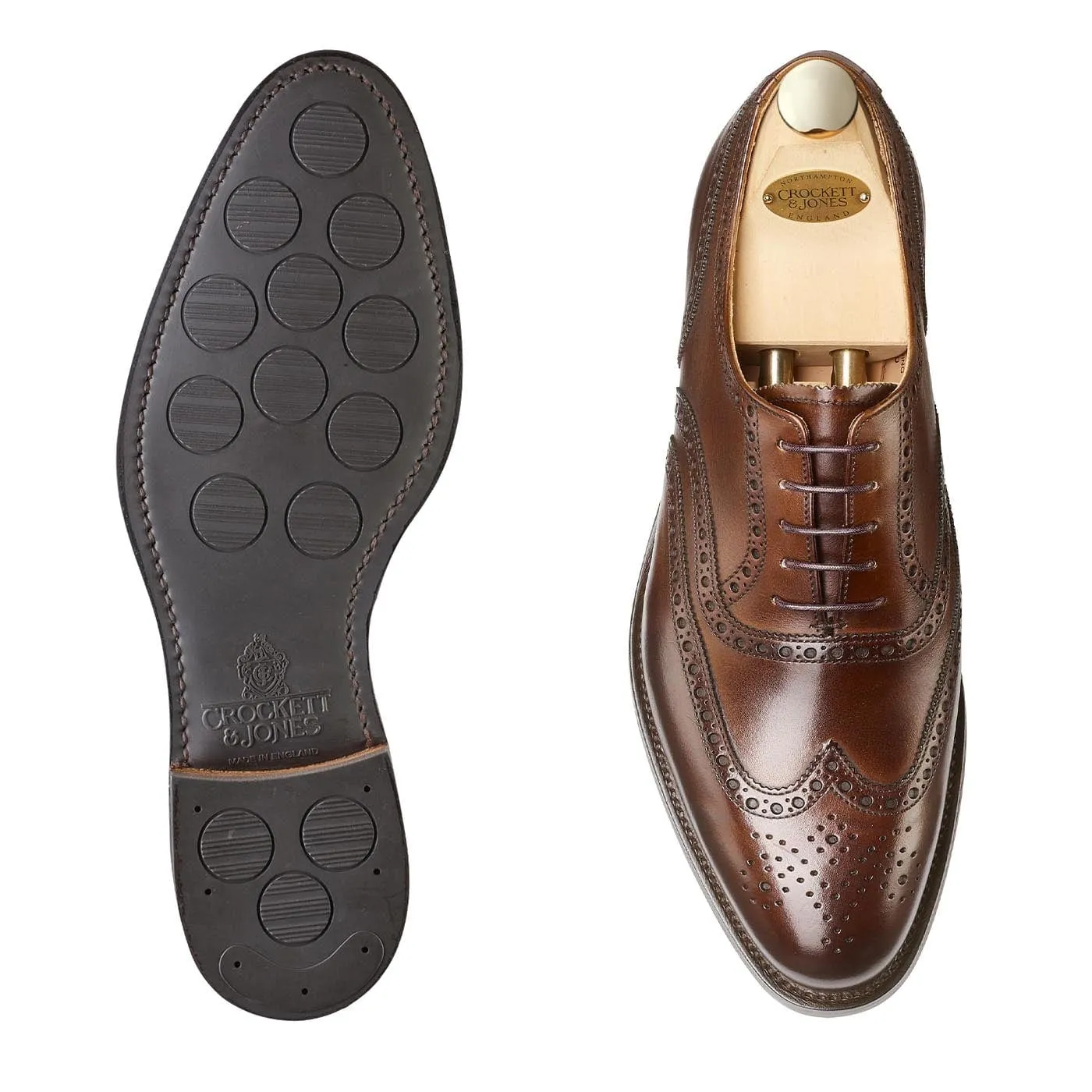 Westgate 2 Dark Brown Burnished Calf sold by Crockett & Jones product image thumbnail 2