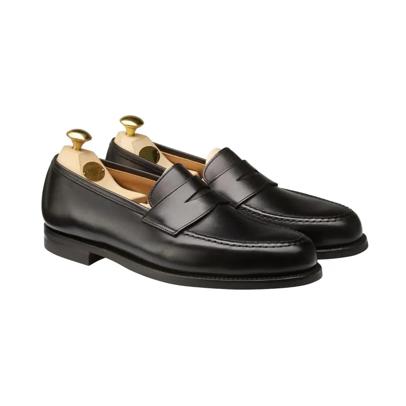 Boston Black Calf (City Sole) made by Crockett & Jones