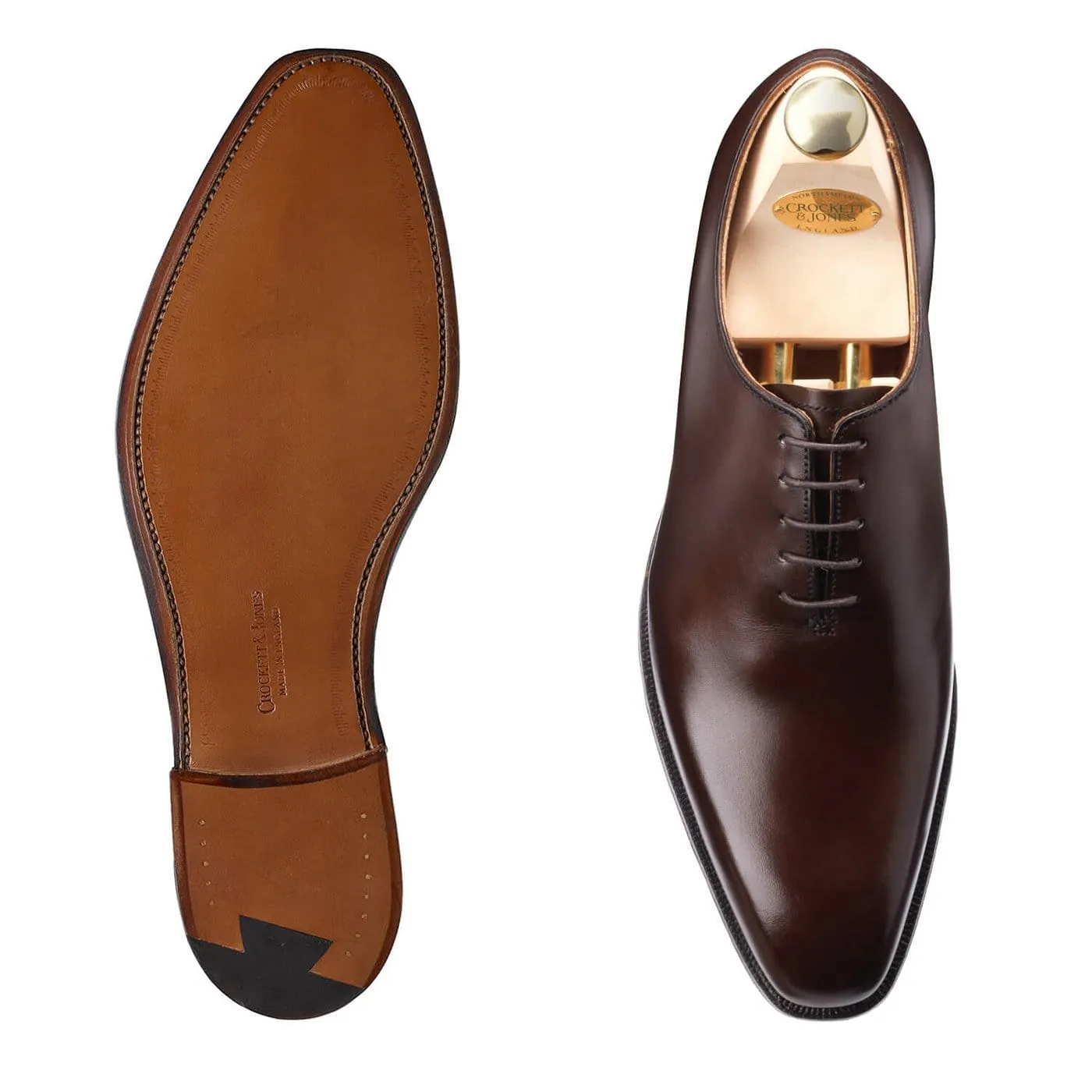 Alex Dark Brown Burnished Calf sold by Crockett & Jones product image thumbnail 2