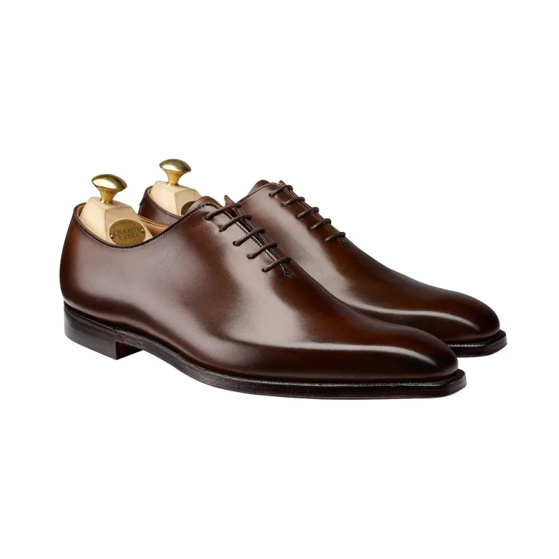 Alex Dark Brown Burnished Calf made by Crockett & Jones