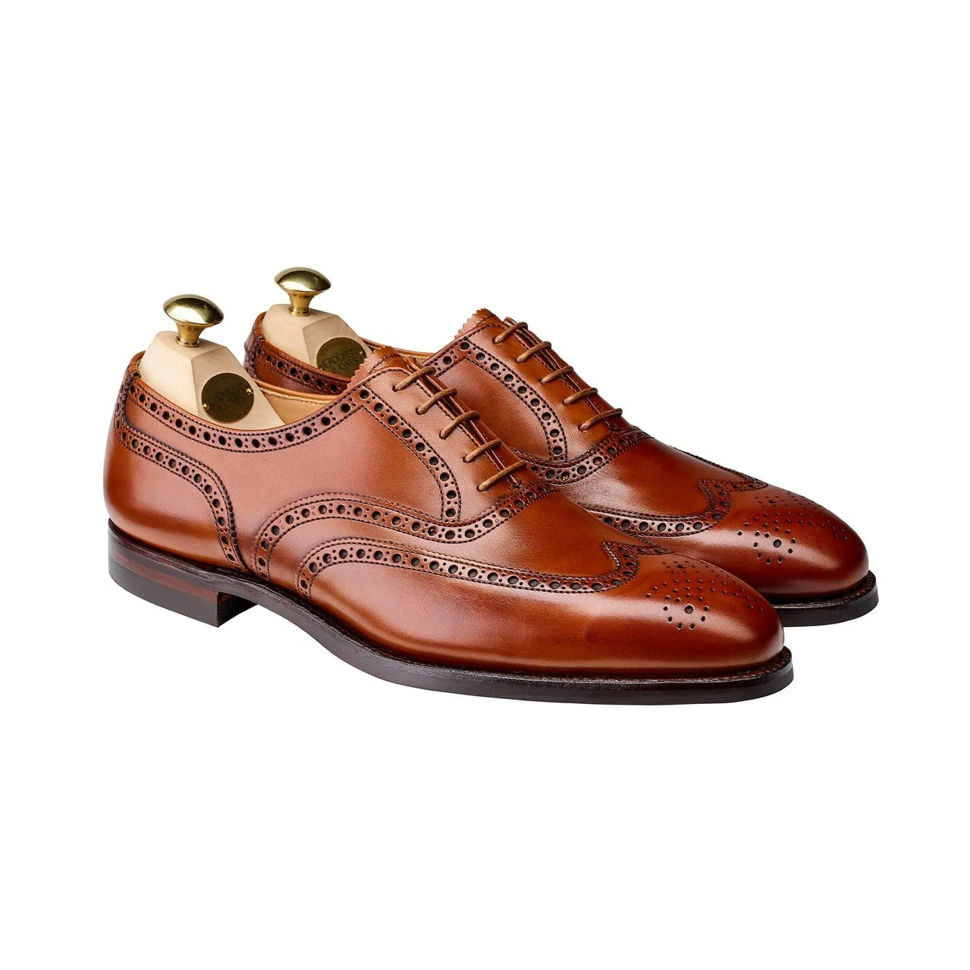 Westgate 2 Tan Burnished Calf sold by Crockett & Jones