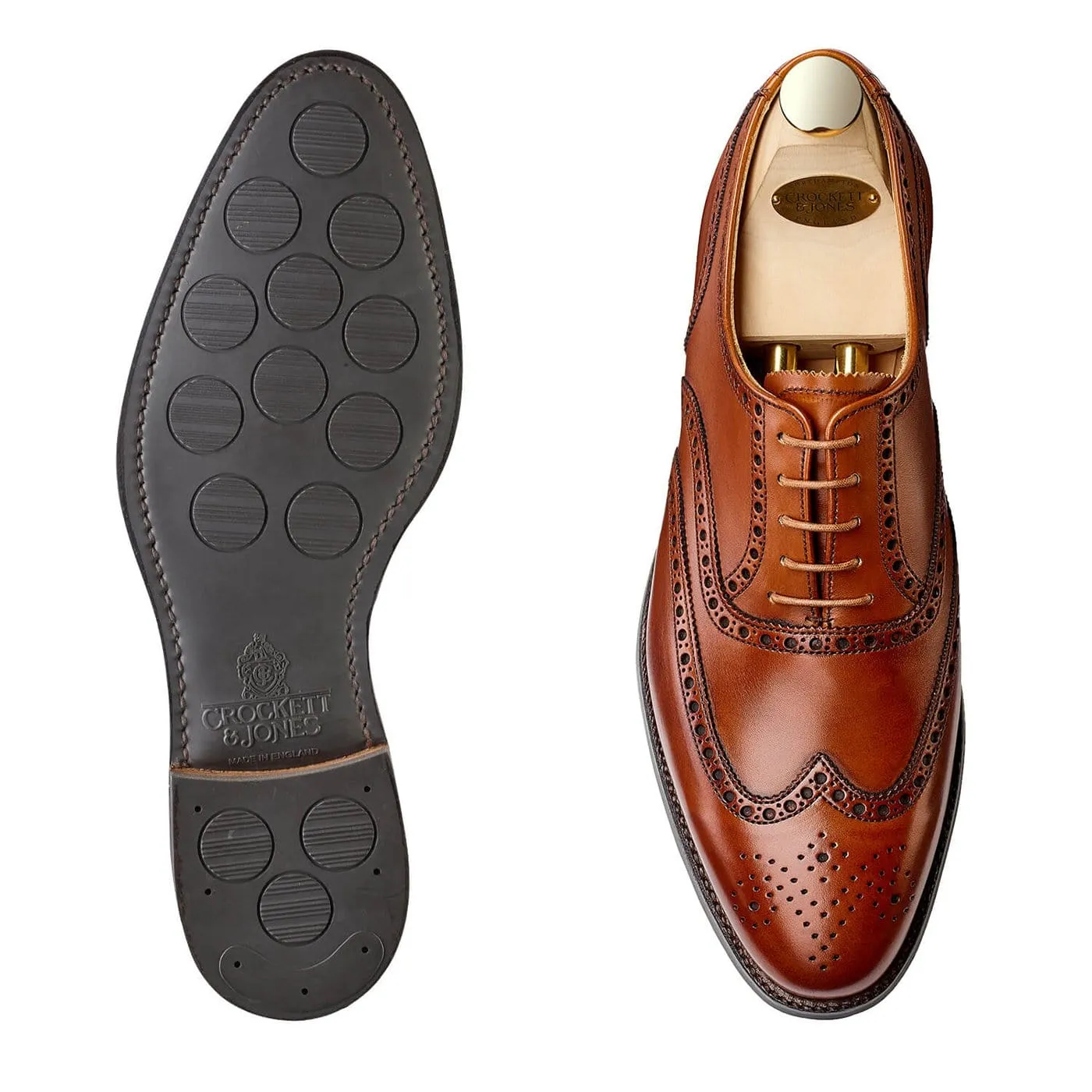 Westgate 2 Tan Burnished Calf sold by Crockett & Jones product image thumbnail 2