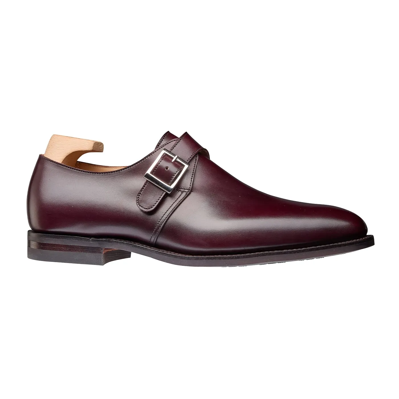 Monkton 3 Burgundy Burnished Calf sold by Crockett & Jones product image thumbnail 3