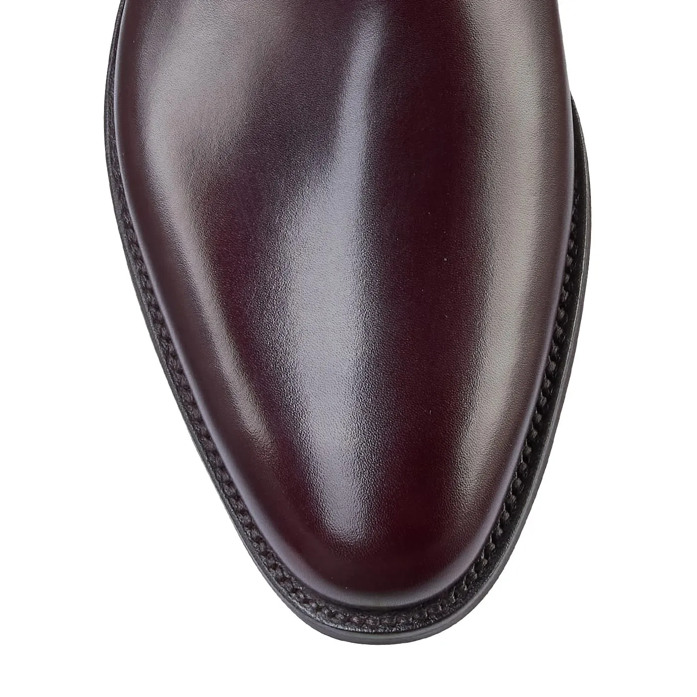 Monkton 3 Burgundy Burnished Calf sold by Crockett & Jones product image thumbnail 4
