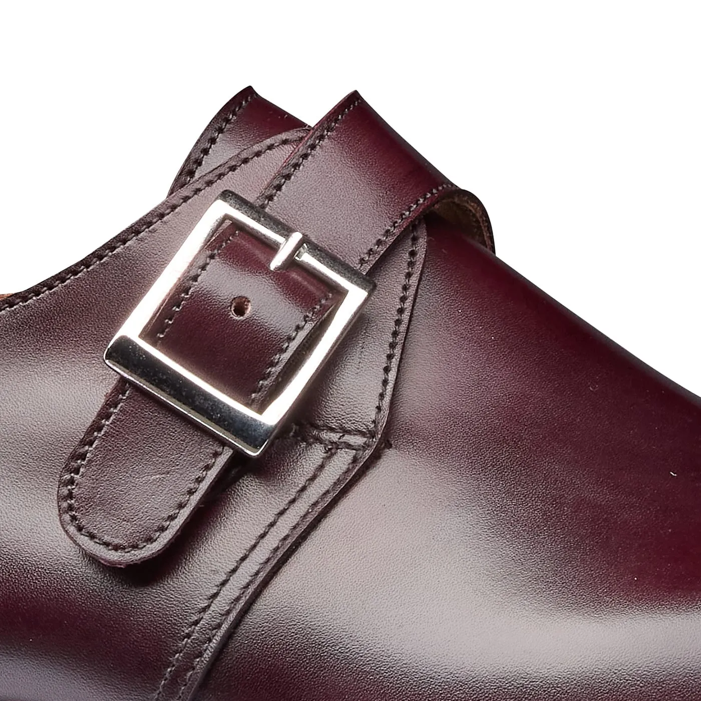 Monkton 3 Burgundy Burnished Calf sold by Crockett & Jones product image thumbnail 5