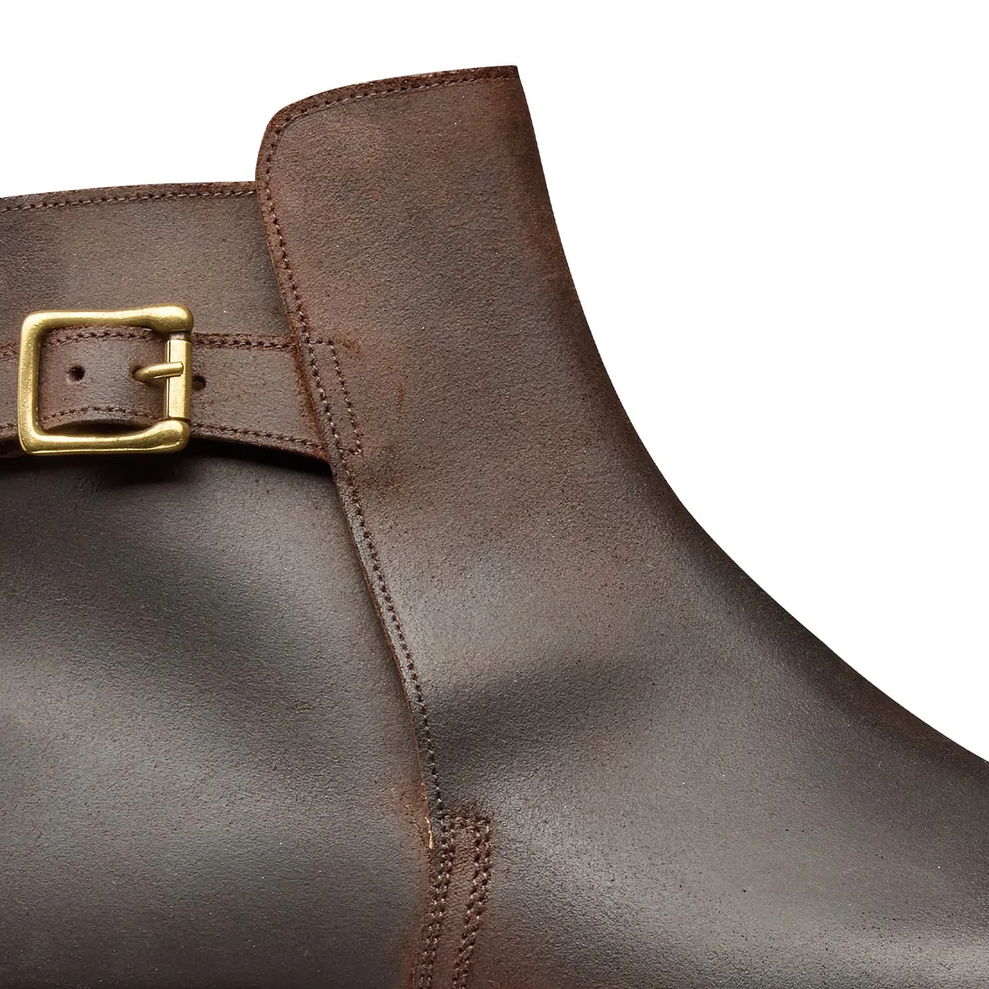 Hickstead 4 Dark Brown Rough-Out Suede sold by Crockett & Jones product image thumbnail 5