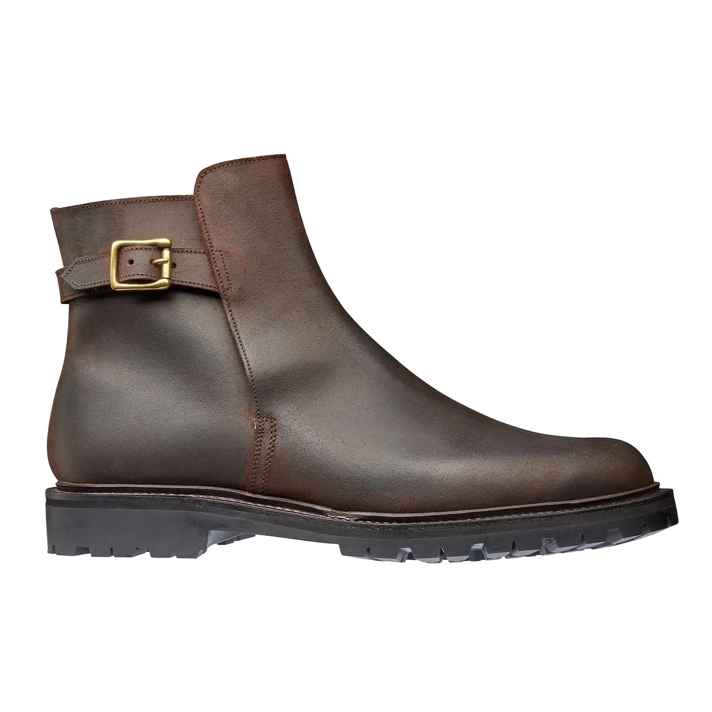 Hickstead 4 Dark Brown Rough-Out Suede sold by Crockett & Jones product image thumbnail 3