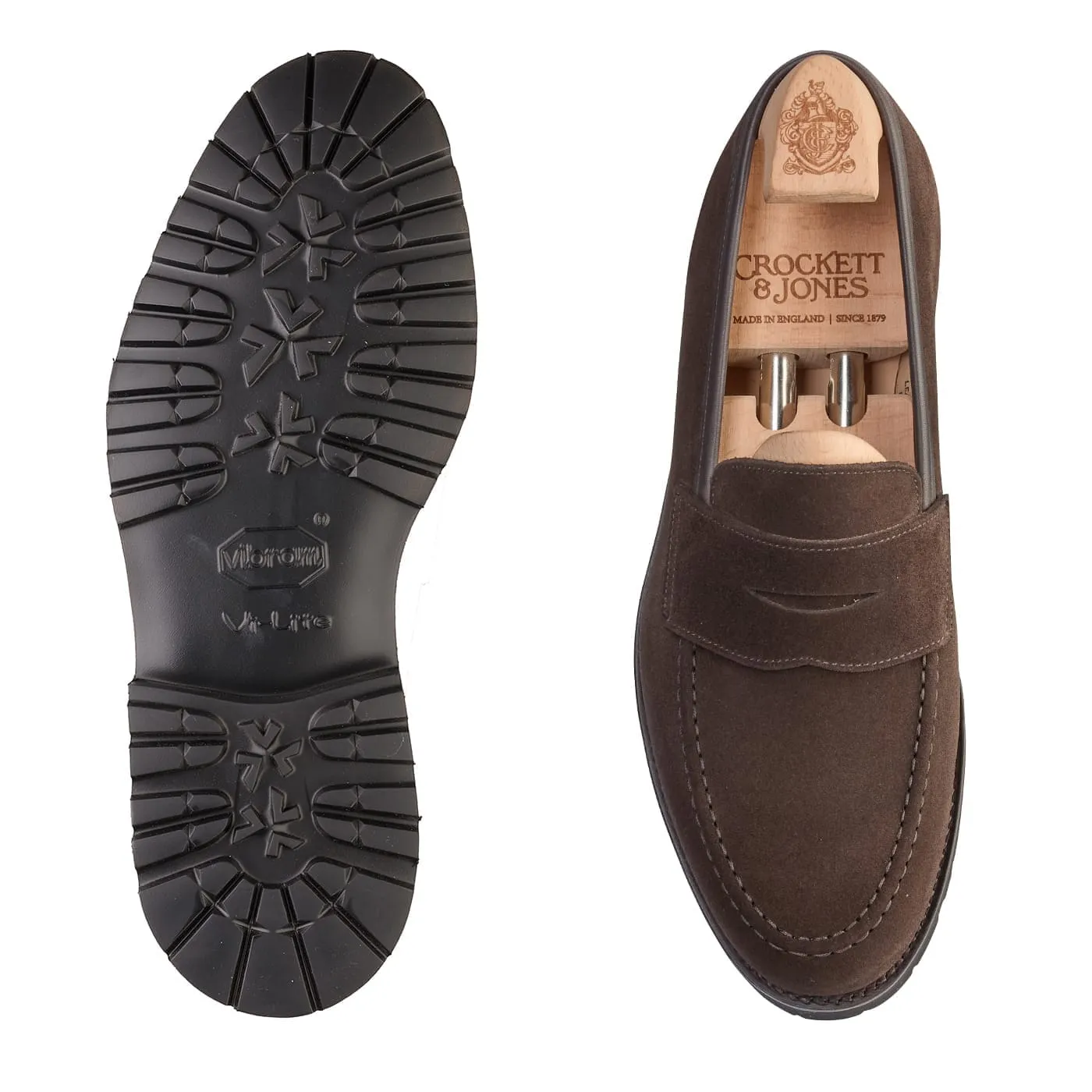 Boston 2 Dark Oak Suede sold by Crockett & Jones product image thumbnail 2