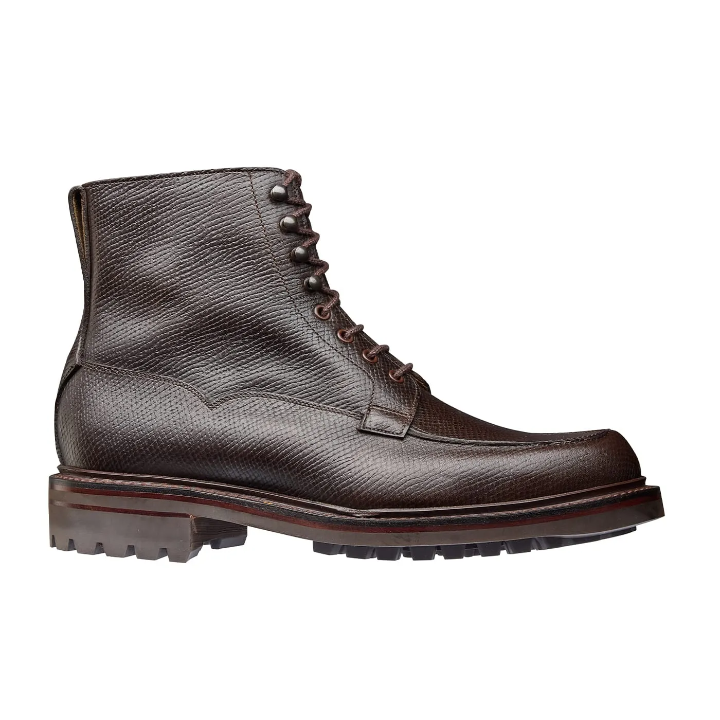 Aspen Dark Brown Hatch Grain sold by Crockett & Jones product image thumbnail 3