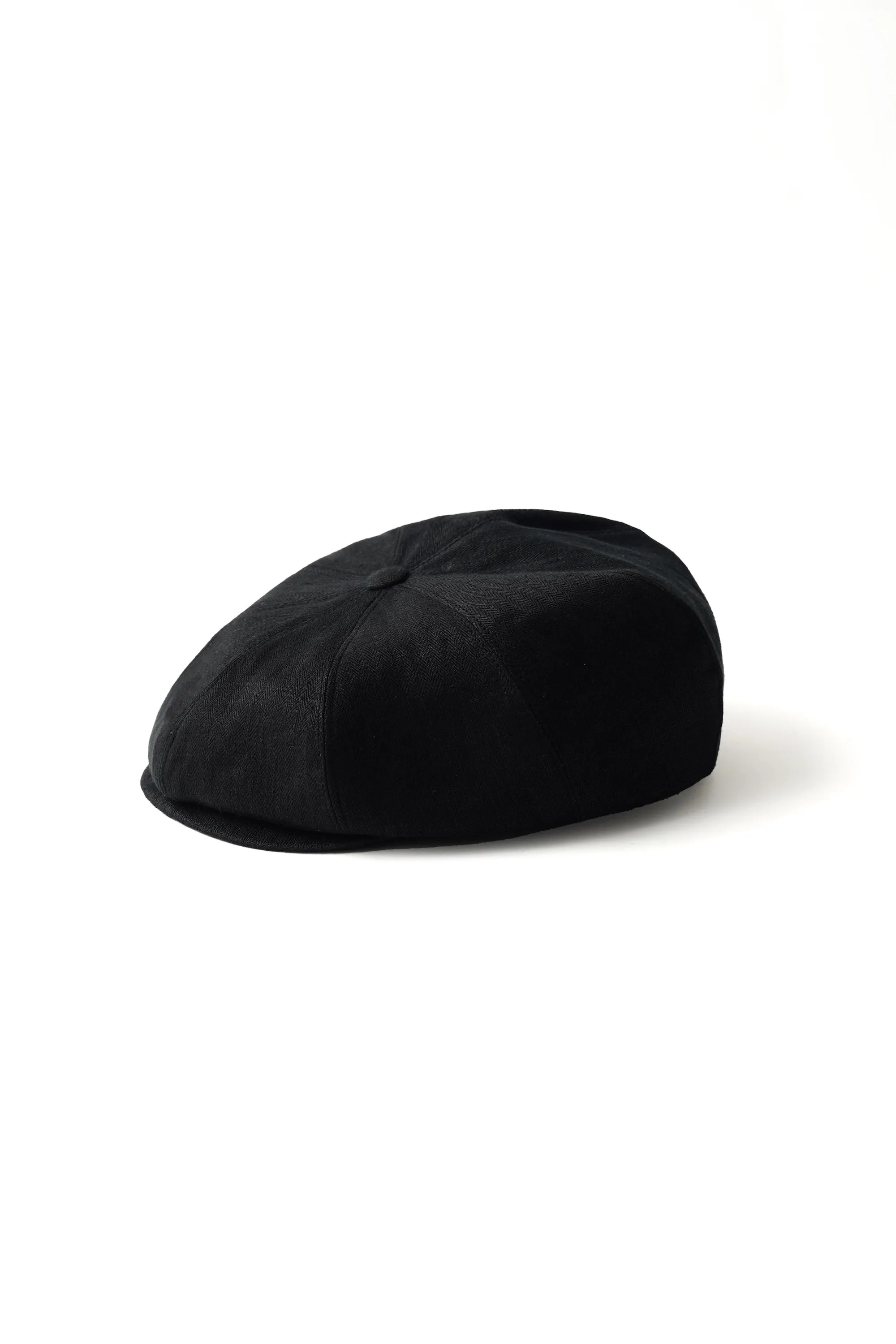 LINEN HERRINGBONE PEAKED CAP - 261OJ-HT02 sold by Old Joe product image thumbnail 3